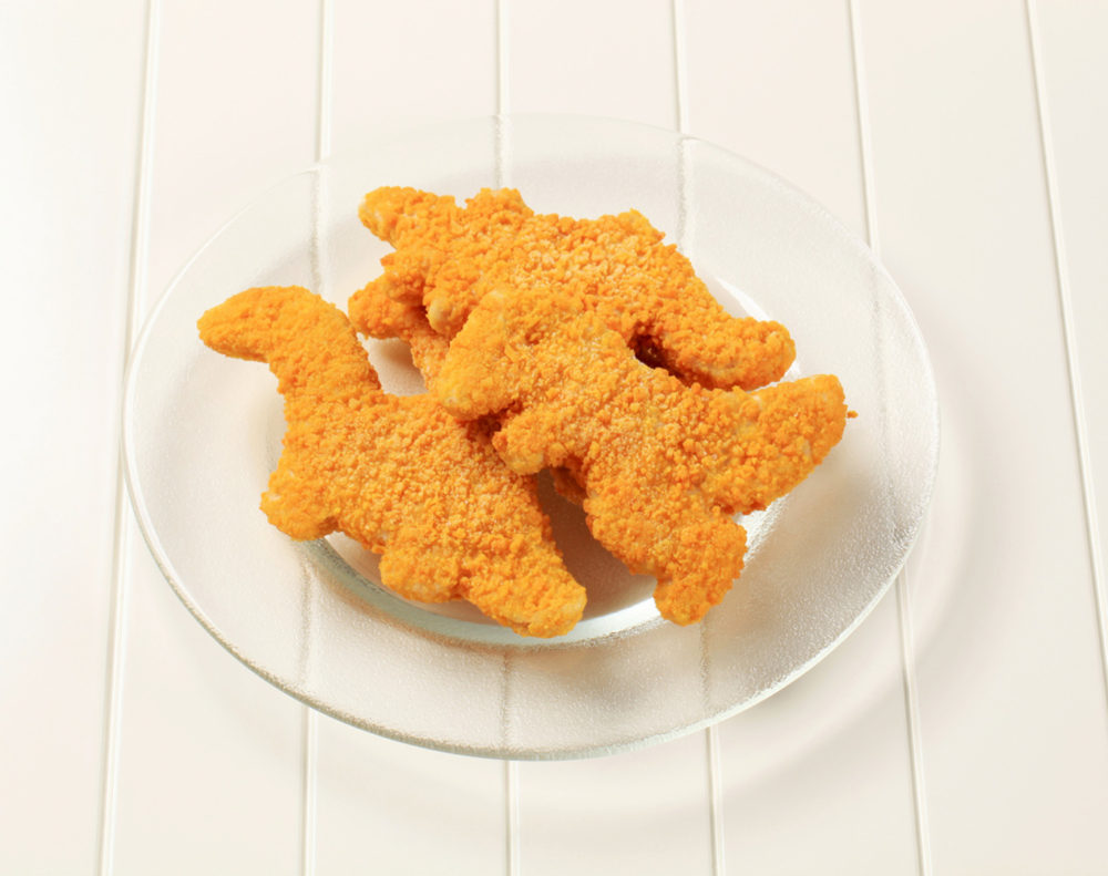 dino nuggets party food