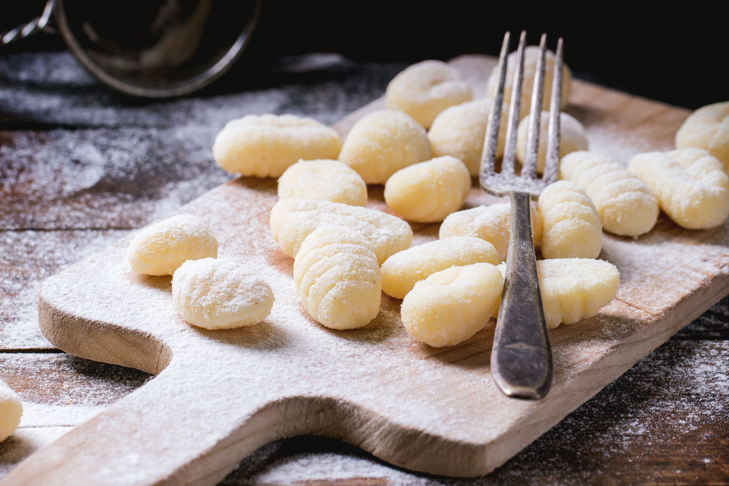 Dandenong Market — Traditional gnocchi with cherry tomatoes