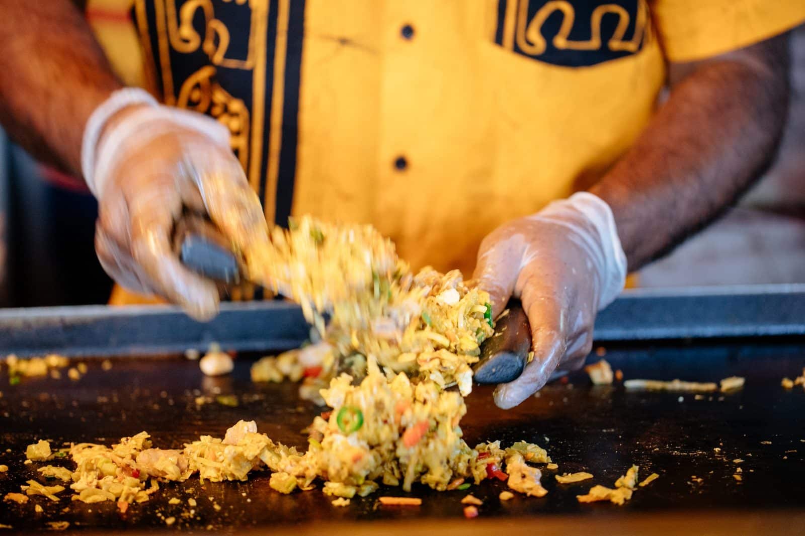 Sri Lankan street food