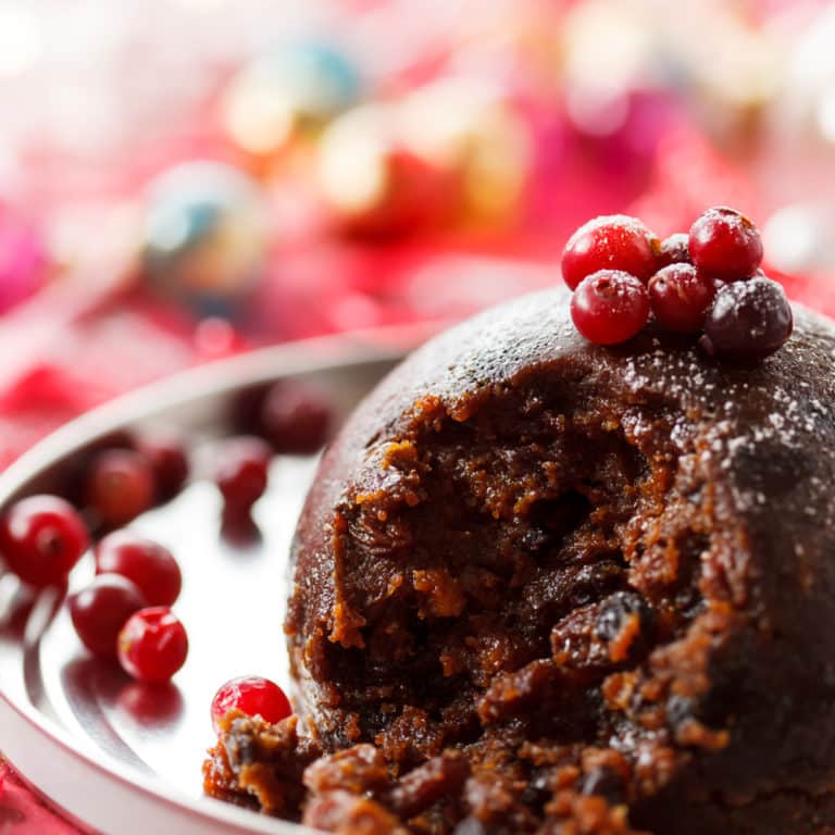 Gluten-free Christmas pudding