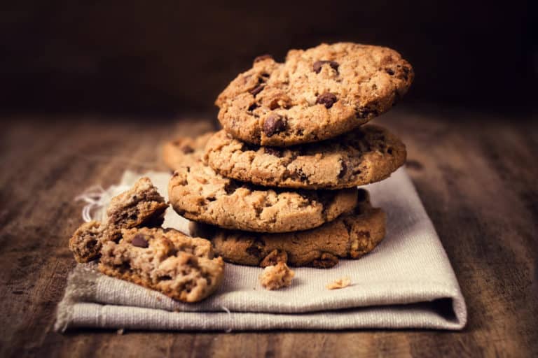 Gluten-free choc chip cookies