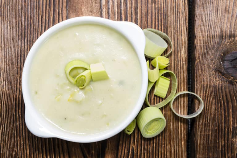 Potato and leek soup