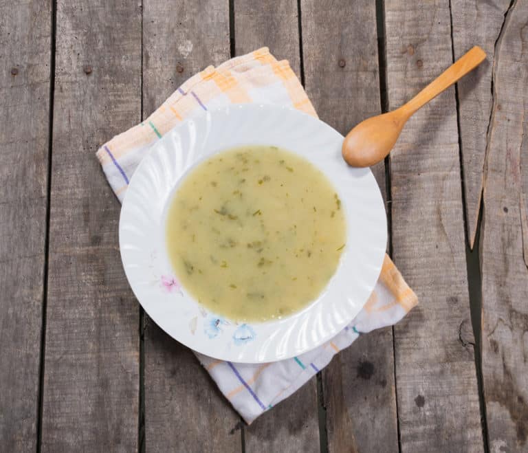 Jerusalem artichoke soup