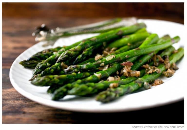 cooking asparagus