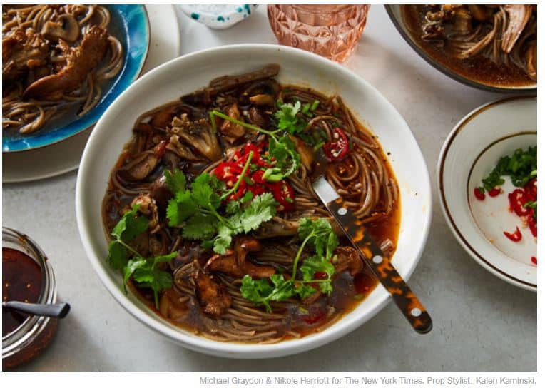 vegan noodle soup